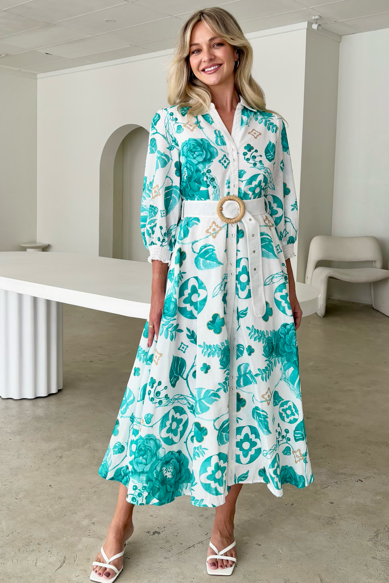 MONARCH DRESS GREEN
