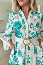 MONARCH DRESS GREEN