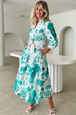 MONARCH DRESS GREEN
